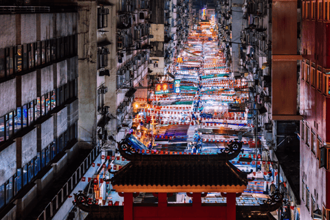 (H5)Hong Kong: Kowloon Guided Tour with Street Food Tasting