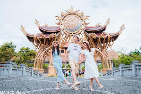 Danang: Gyllene bron - Ba Na Hills - Liten gruppHeldag - Buffé