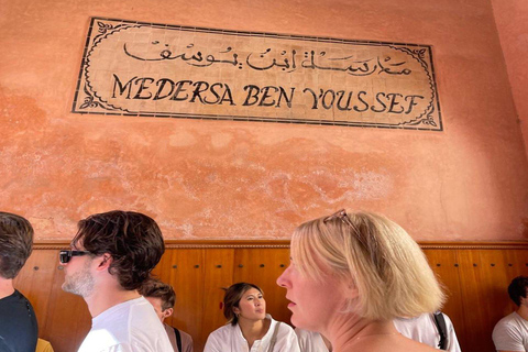 Marrakech: Bahia Palace, Madrasa Ben Youssef & Secret Garden Private Tour & Medina Pickup
