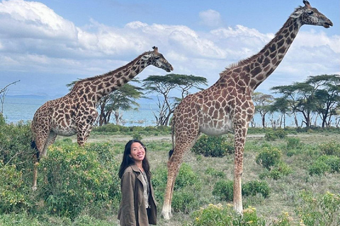 Nairobi: Crescent Island Walking Safari and Lake Naivasha Shared: Crescent Island and Lake Naivasha without Entry Fee