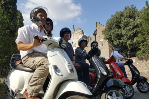 Rome: Self-Driven Visite guidée par Vespa