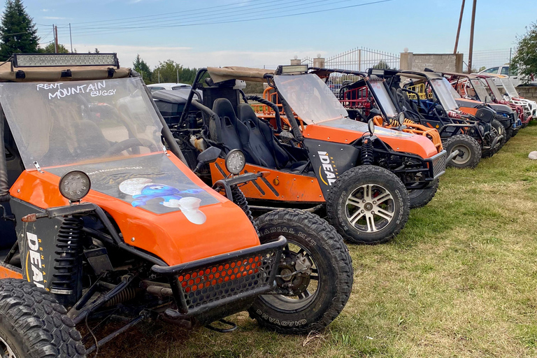 Mountain Buggy Thessaloniki: Percorso Rifugio - Monte HortiatisMountain Buggy Salonicco: Percorso del rifugio - Monte Hortiatis