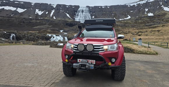 Ísafjörður: Private Dynjandi Waterfall Superjeep Tour