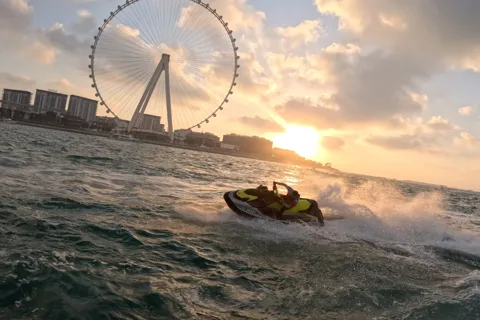 Dubai Jetski Sunrise All sights seeing tour