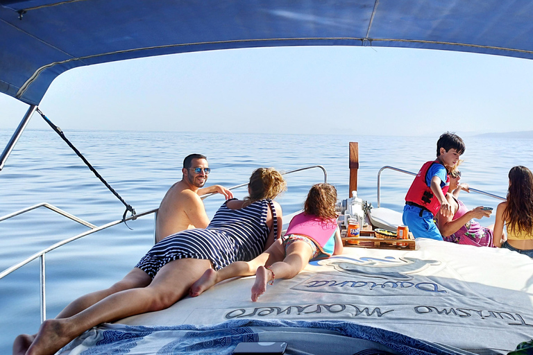 Estepona : Excursion en bateau à la recherche de dauphins avec boissons et collations