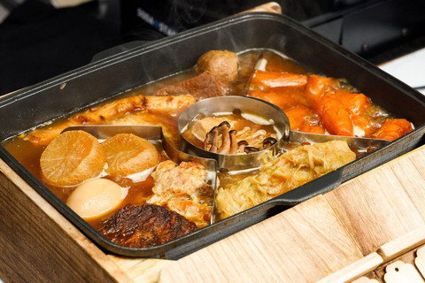 Tokyo: Kamata Oden, Sake & Karaoke Bar Experience