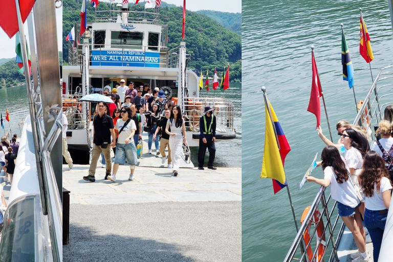 Seoul: Nami Island, Garden of Morning Calm, & Railbike Tour