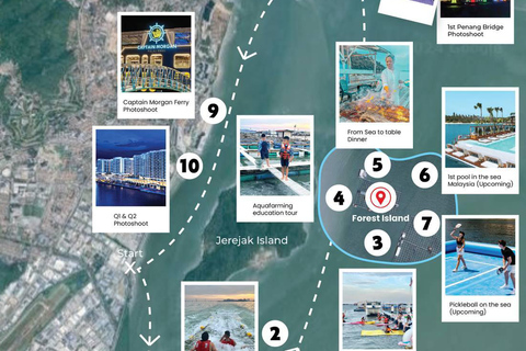 Penang: Forest Island Cruise with Dinner and Activities