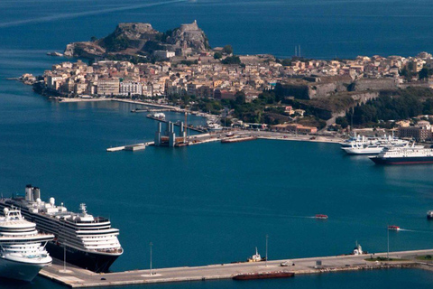 Shore Excursion-3 hours Private Yacht Cruise to Corfu IslandYacht Hopping - From Cruise Ship to Private Yacht Experience