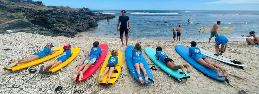 Réunion : Cours de surf à Saint-Leu