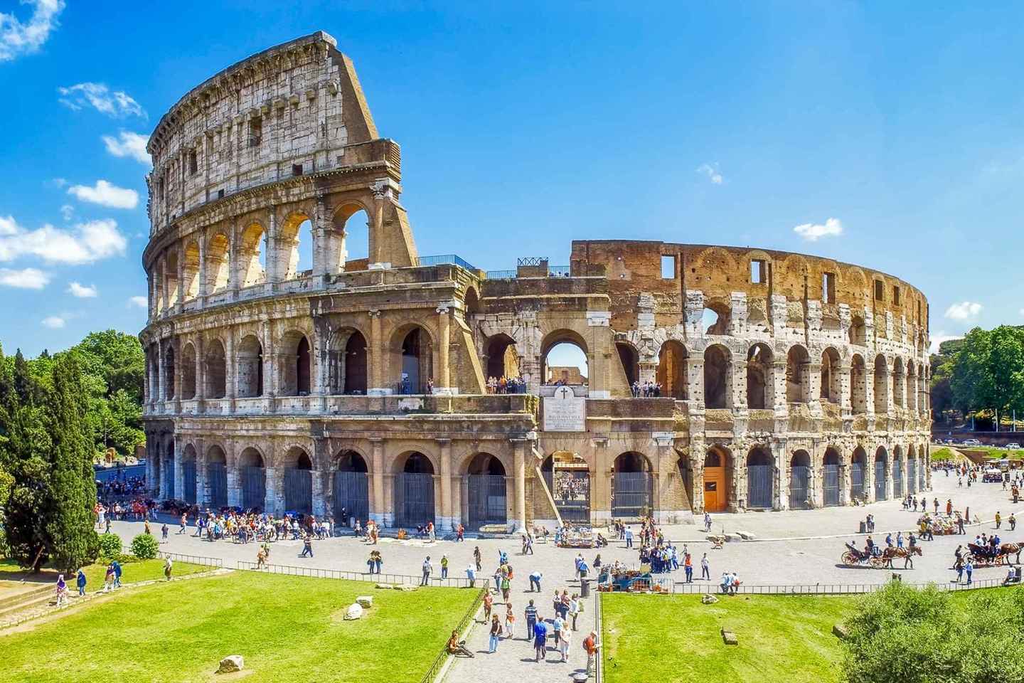 COLOSSEUM, FORUM and PALATINE HILL - COLOSSEUM, FORUM, PALATINE - ENGLISH