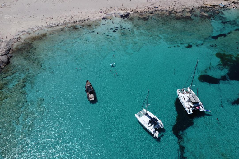 Balos: Catamaran Shared Sailing Cruise with lunch and drinks Balos: Catamaran SUNSET Shared Sailing Cocktail Cruise