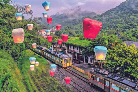 Must-see private car day trip attractions in Taipei 9-hour journey {four-seater business car}