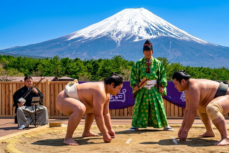 Mount Fuji: Lake Yamanaka Sumo Show (Optional VIP Seating) Mount Fuji: Lake Yamanaka Sumo Show (General ticket)