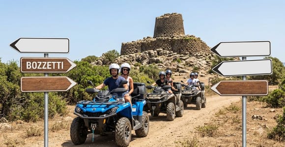 Quad near Cagliari... Trexenta Nuraghi