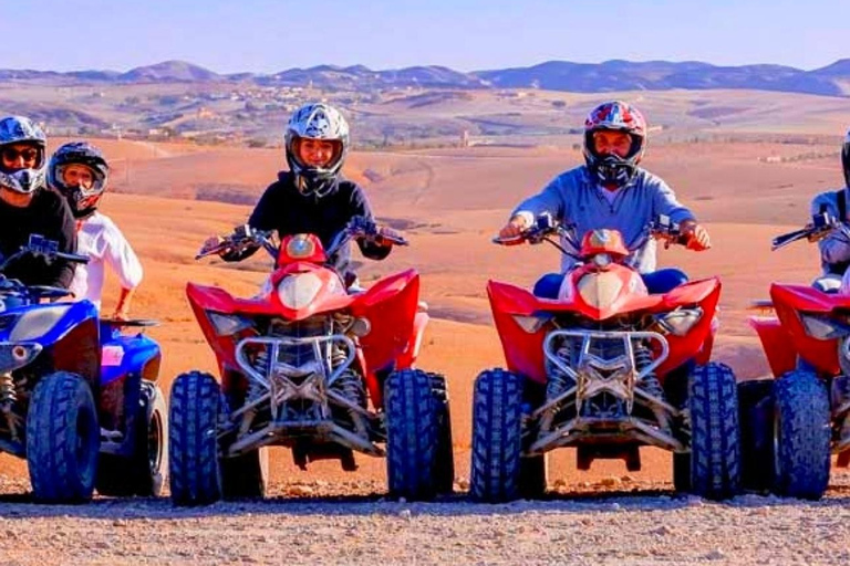 Marrakech: Agafay Desert Quad Bike with Lunch and Pool