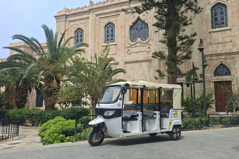 Heraklion: Electric Tuk Tuk City Tour 3 HOUR TOUR