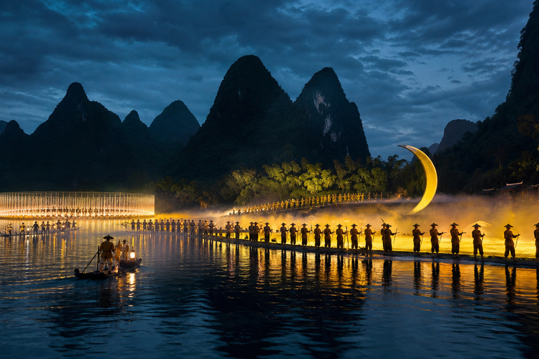 YangShuo: Impression Liu Sanjie Show Ticket with Options A2 President VIP | Tea Break, Drinks & Premium View