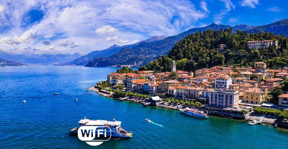 Ab Mailand: Bootstour auf dem Comer See mit Besuchen in Como und Bellagio