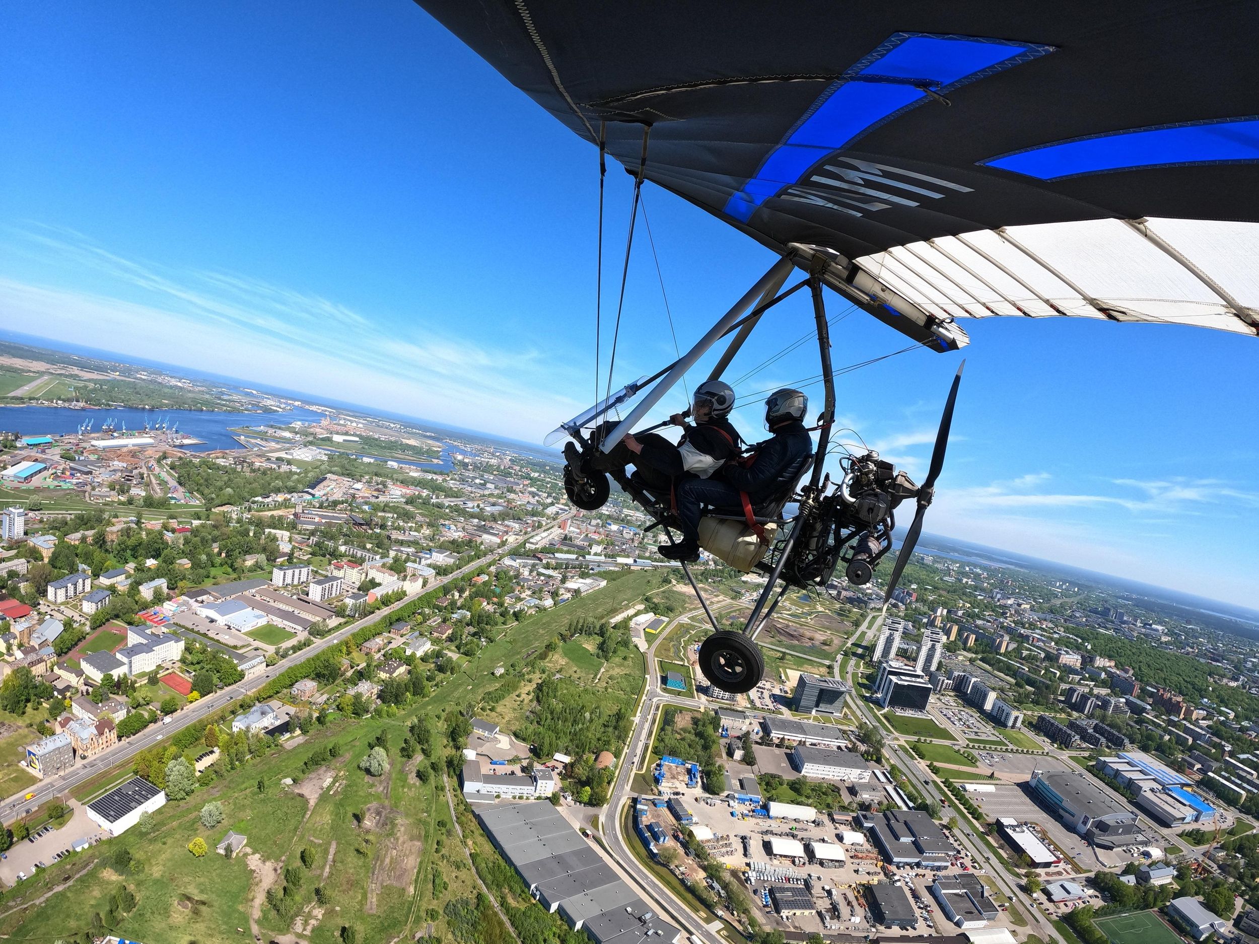 Riga: 10-minütiger Flug mit dem Hängegleiter über die Stadt