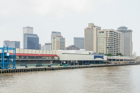 New Orleans: Tages-Jazz-Kreuzfahrt auf dem Dampfschiff NatchezKreuzfahrt am Morgen mit Sitzplatz für zweites Mittagessen
