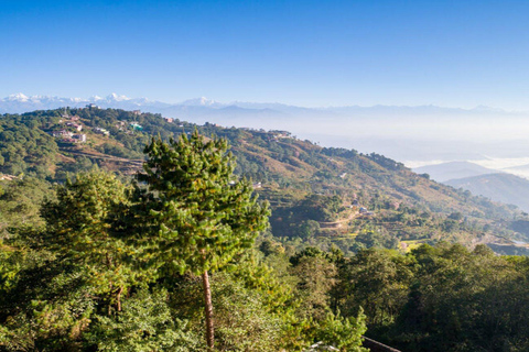 Caminhada panorâmica de um dia de Nagarkot a Changunarayan com almoço