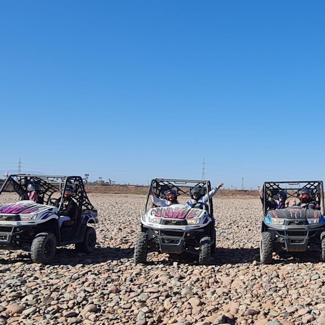 Palmeraie et désert : tour en buggy de 2 heures + piscine - buggy