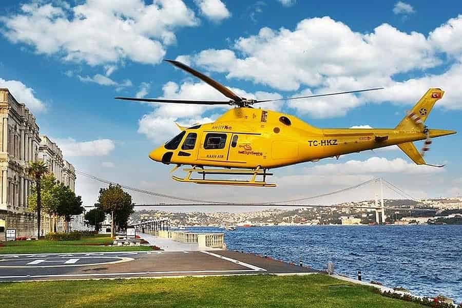 Helikoptertour met hotel ophaal- en terugbrengservice