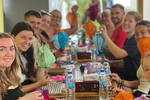 Hoi An: Basket Boat Ride & Lantern Making Class by Phu Lanh Hotel Pickup & Drop-off Included