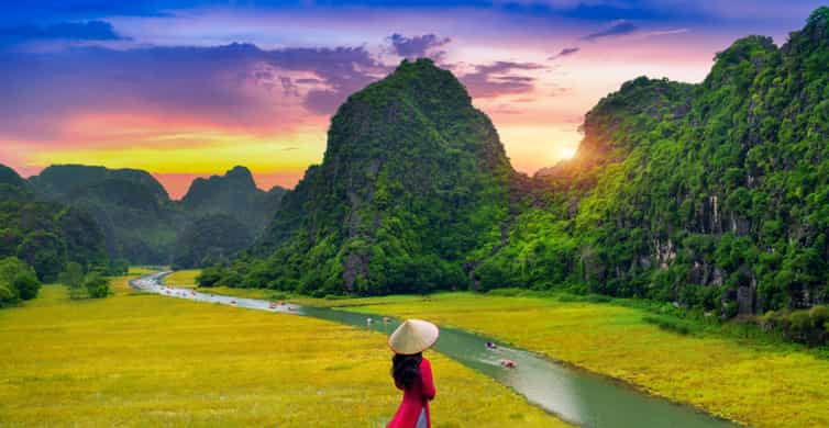 Hoa Lu, Tam Coc ou Trang An et grotte de Mua