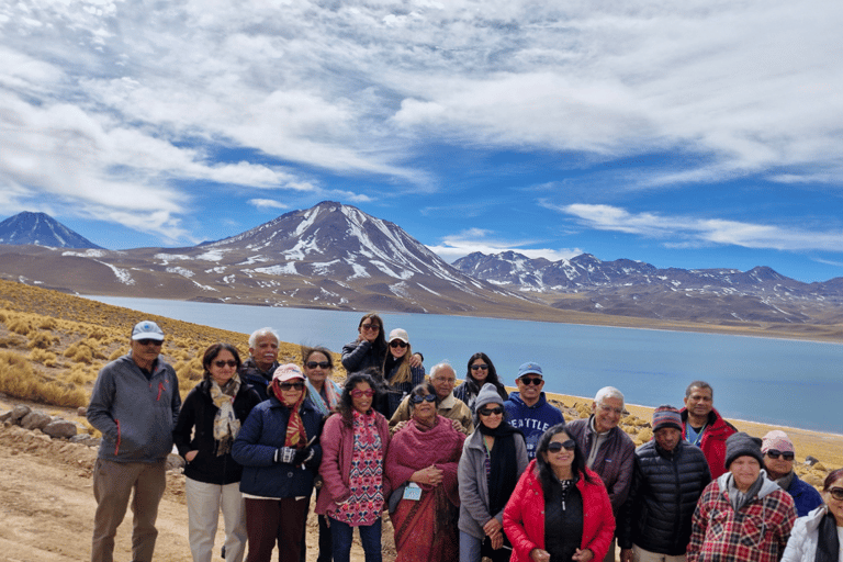 Tour Triple: Piedras Rojas, Lagunas Altiplánicas y Laguna Chaxa.