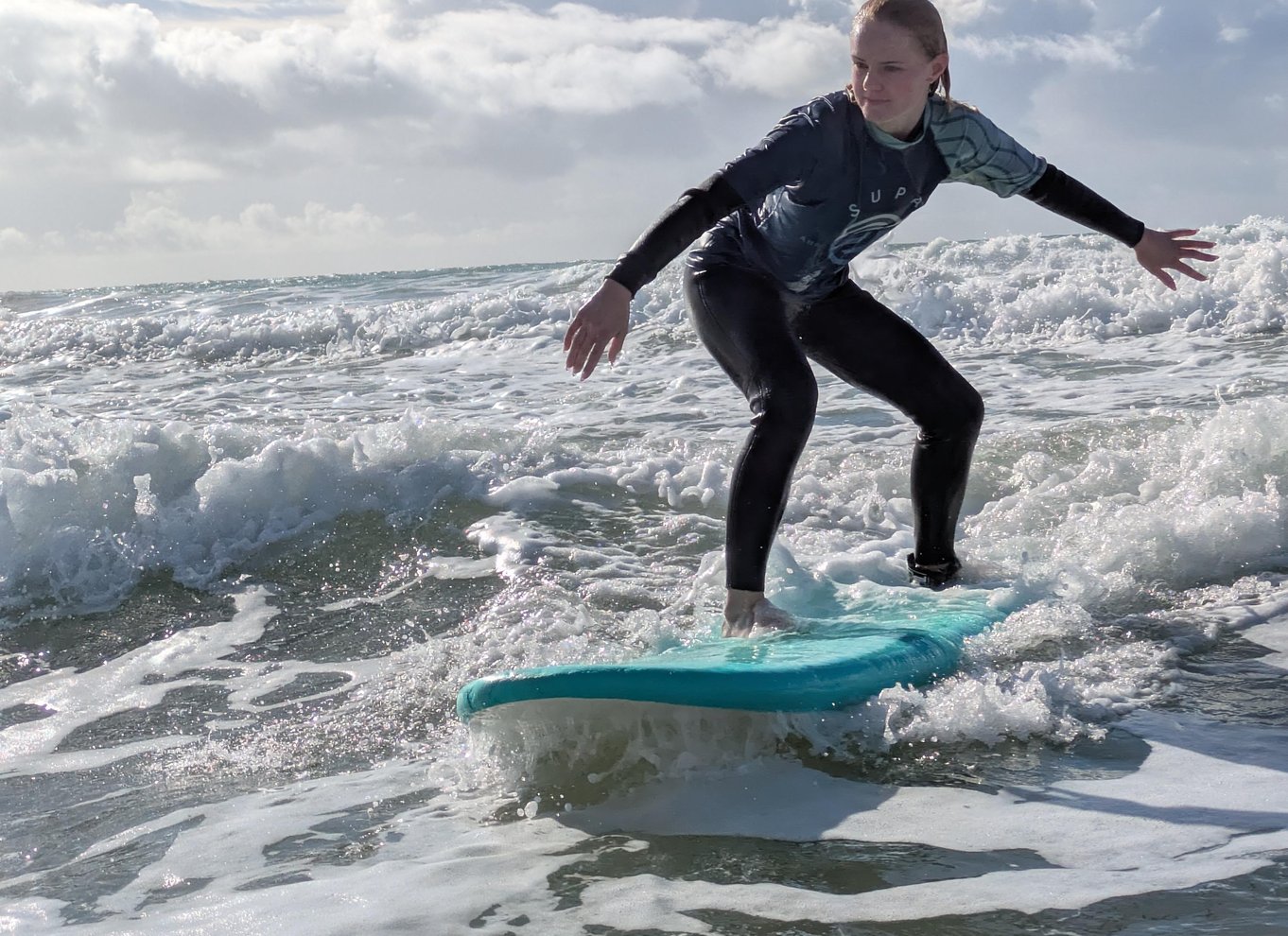 Albufeira: 2-timers surfertræning med udstyr inkluderet