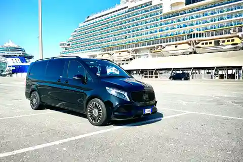 Taxi dal porto di Civitavecchia Cruise al centro di Roma