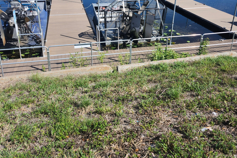 Everglades airboat tour with private transportation