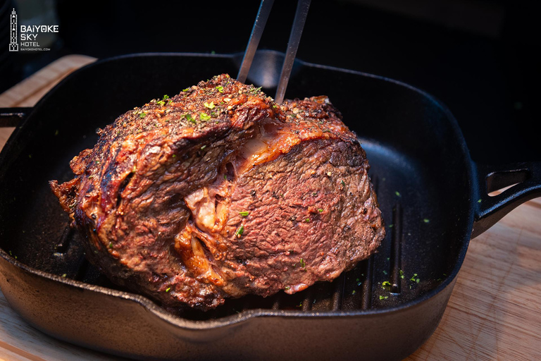 Bangkok: Baiyoke sky Dinner Buffet 79th Floor Stella Palace