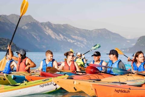 Interlaken : tour en kayak du lac turquoise de BrienzAnnulation jusqu'à 3 jours à l'avance : excursion en kayak sur le lac de Brienz