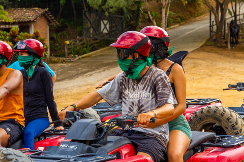 Puerto Vallarta: Jorullo Bridge ATV, Waterfall, Tequila Tour ATV Double Rider - Playa de Oro Meeting Point