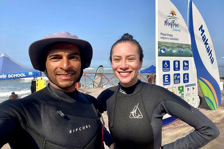 Lima: All Levels Surf Lesson at Playa Makaha in Miraflores