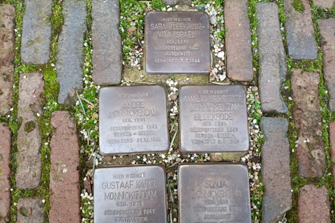 Amsterdam : Visite guidée d'Anne Frank à piedVisite de groupe en anglais (sans entrée dans la maison)