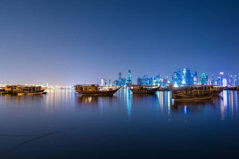 Doha: Barco Dhow Tradicional Con servicio de recogida y entrega de