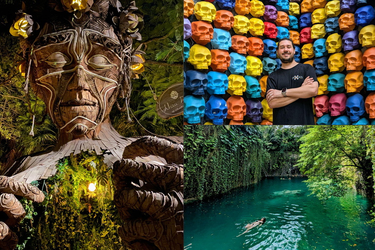 Tulum Instagram: Giant Sculpture, Cenote Atik & City of Arts