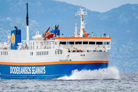 Ville de Rhodes : traversée en ferry entre Rhodes et SymiDe l&#039;île de Rhodes à l&#039;île de Symi (aller simple)