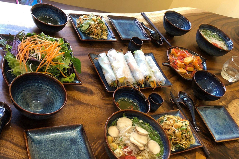 Hanoi Cooking Class: Pho/Bun Cha/Nem + Free Egg/ Salt Coffee