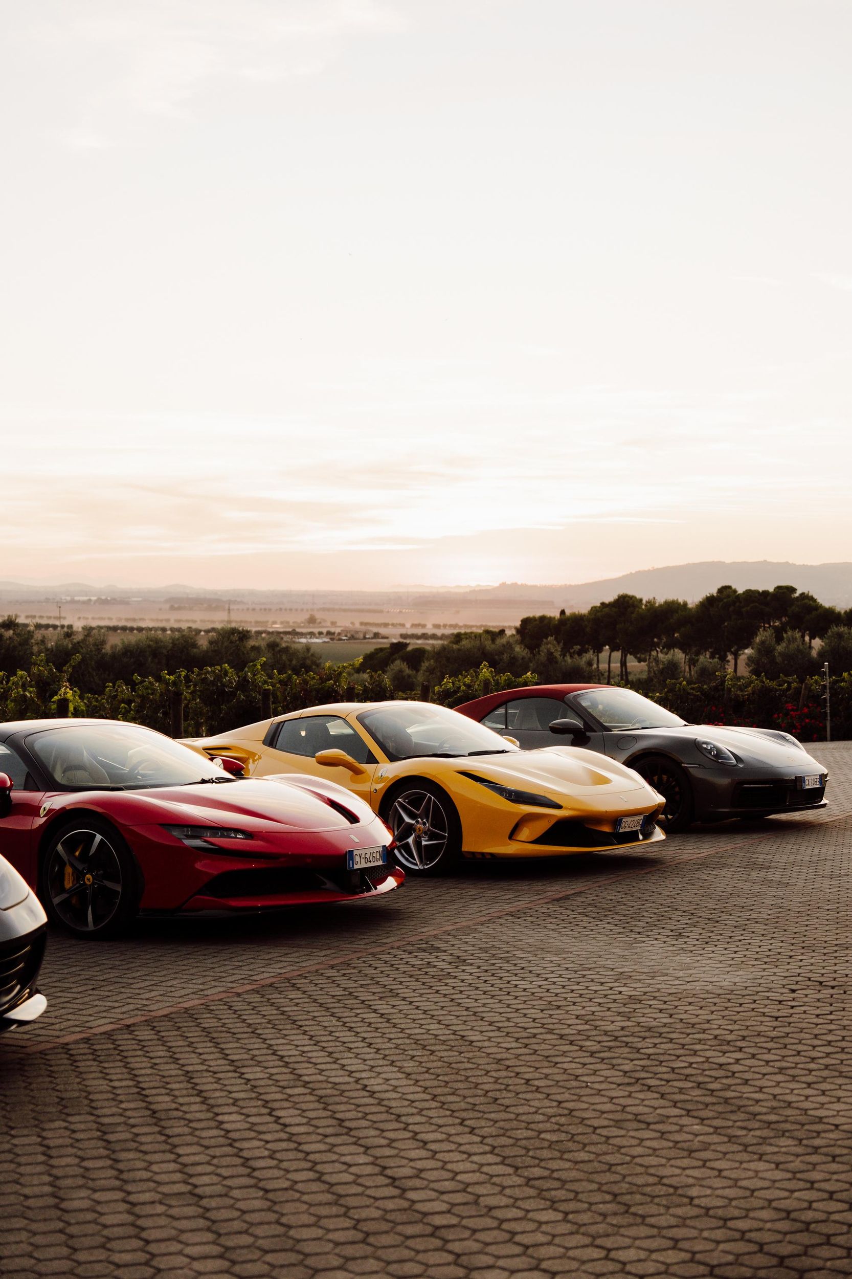 Tagesausflug von Chianti nach Bolgheri mit dem Supercar