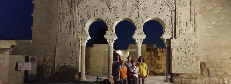 Visite nocturne à Medina Azahara