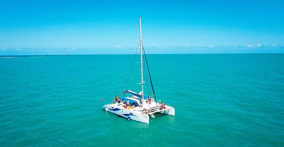 Djerba: Exclusive Catamaran Experience & Swim in Crystal-Clear Waters