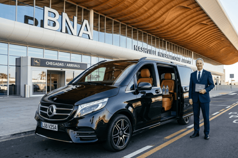 Nashville: BNA Airport Private Transfer to/from City Center Arrival: BNA Airport to hotel in Nashville city center