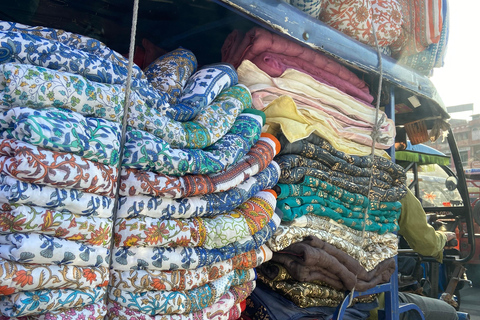 Jaipur: Tour guidato a piedi del patrimonio culturale Esplora il mercato localeTour guidato a piedi del patrimonio di Jaipur: esplora il mercato locale