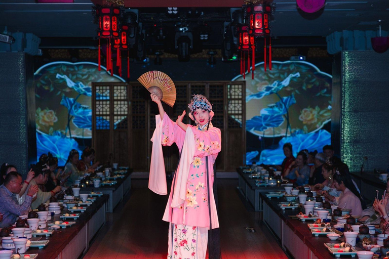 Suzhou: Jiangnan Garden Dining Experience with Pingtan Show Regular Seat + Makeup （plz to book 2 days in advance）