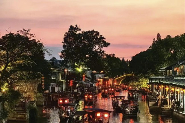 Shanghai: Xitang Night Water Town & Paddleboard Trip